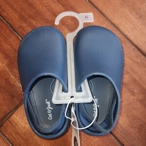 Cat & Jack Navy Kids Slippers